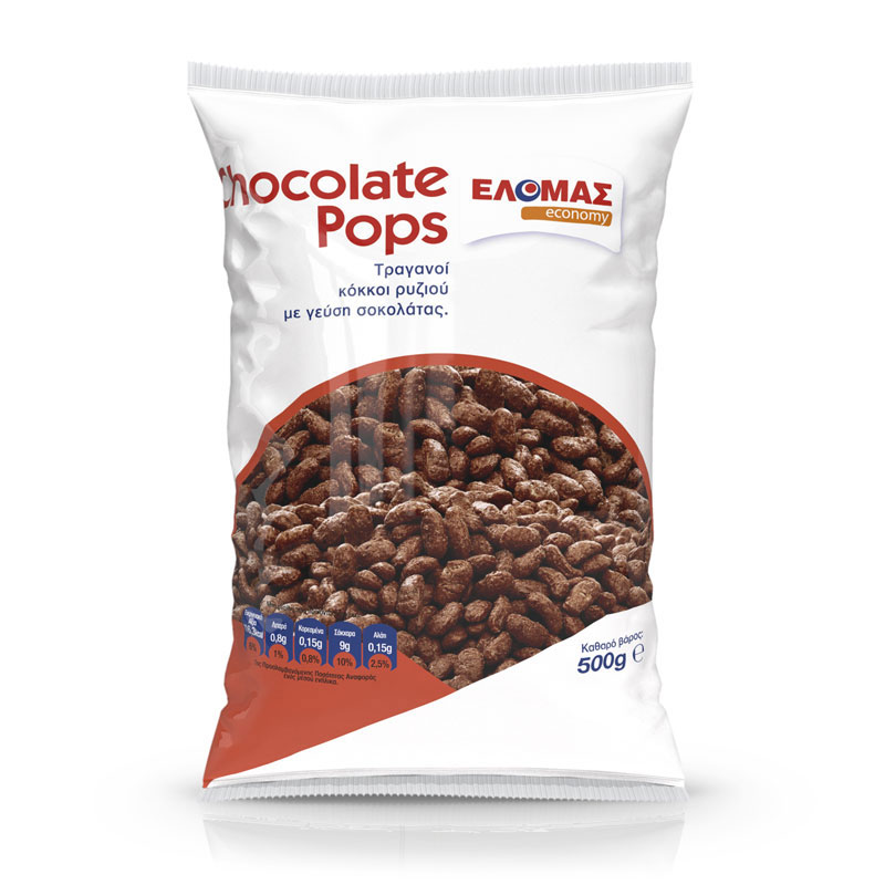 ΕΛΟΜΑΣ Economy chocolate pops σακούλα 500g