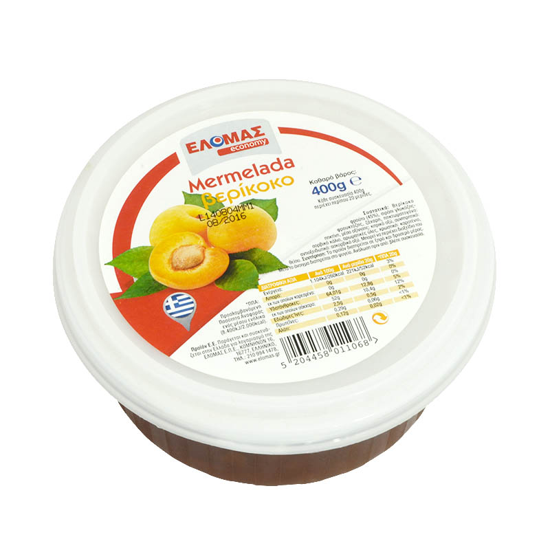 ΕΛΟΜΑΣ Economy Marmelada βερίκοκο 400g