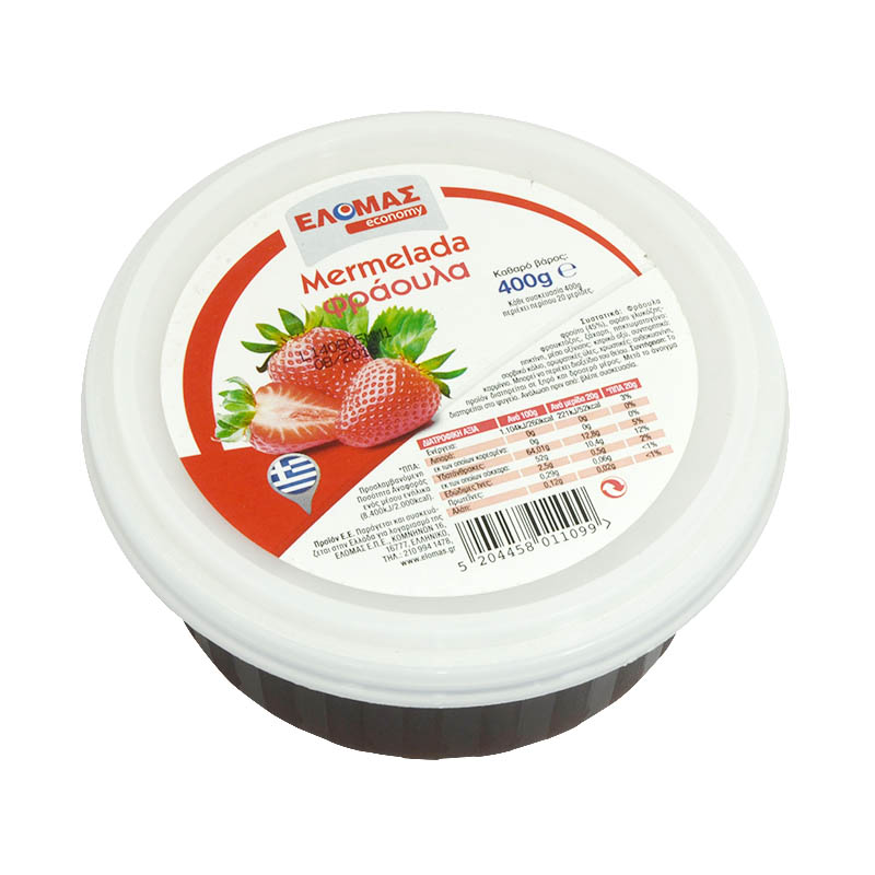 ΕΛΟΜΑΣ Economy Marmelada φράουλα 400g